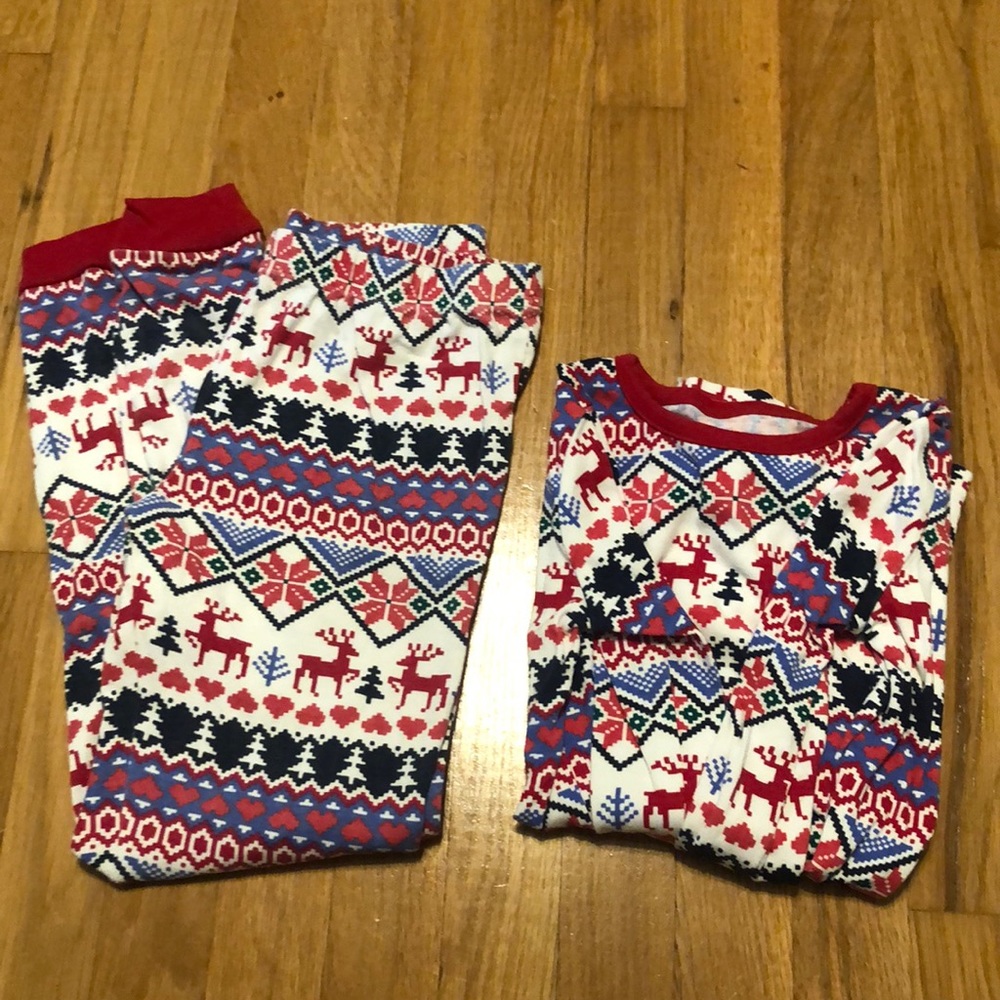 ❣️5for$20❣️ Land’s End Christmas holiday pjs sz 12